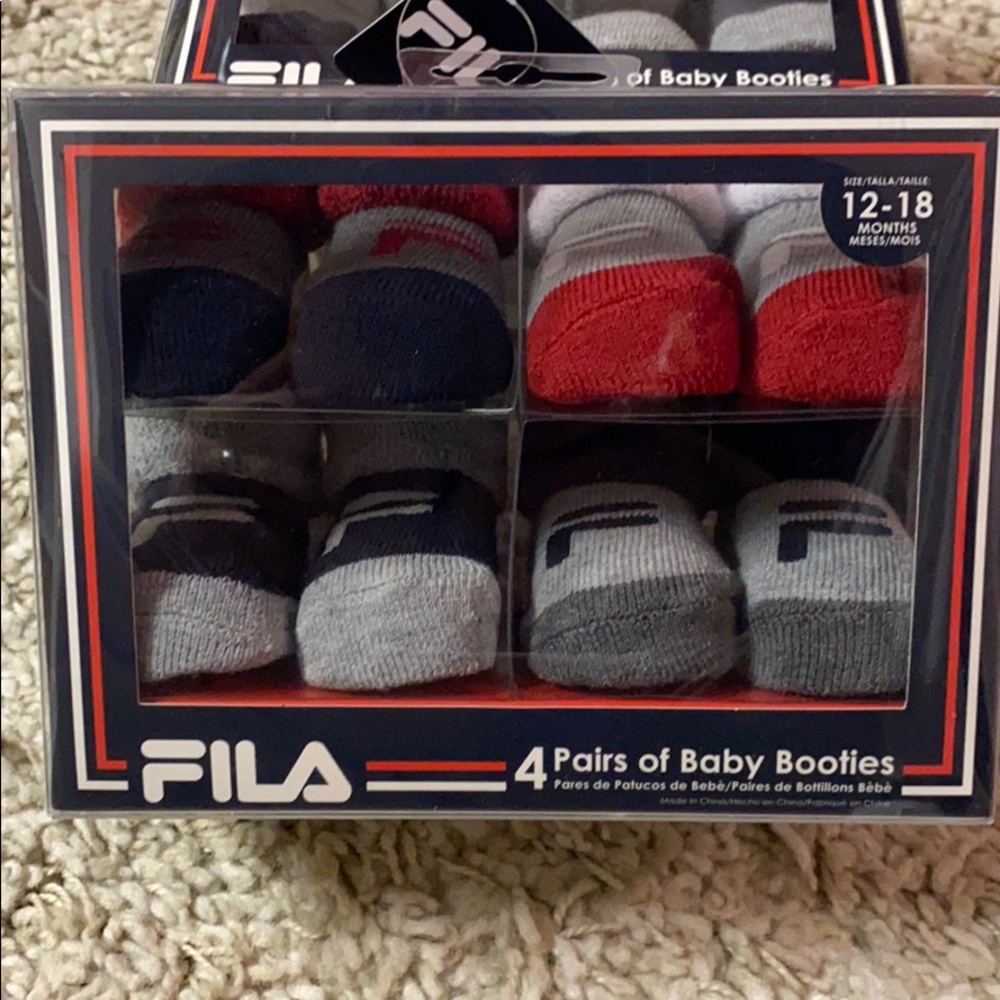 Fila Baby Booties
